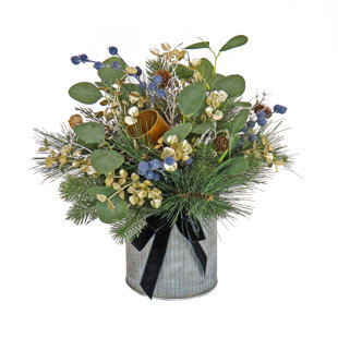 HGTV HOME COLLECTION Mixed Assortment Arrangement in Pot