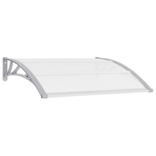 ARLMONT & CO. Door Canopy Door Awning Front Door Awning for Window Polycarbonate