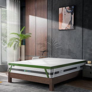 ALWYN HOME Paolo 2" Memory Foam Mattress Topper