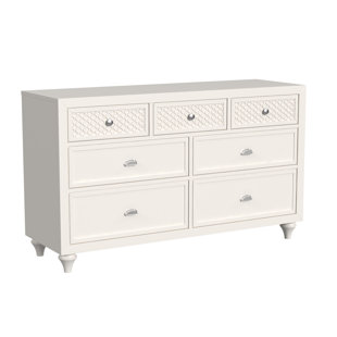 MY HOME FURNISHINGS Amanda 7 Drawer Standard Dresser