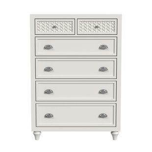MY HOME FURNISHINGS Amanda 6 Drawer Chest