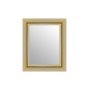 KARTELL Francois Ghost Small Rectangular Wall Mirror by Philippe Starck