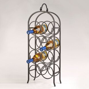 OENOPHILIA 8 Bottle Tabletop Wine Bottle Rack