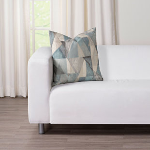 SISCOVERS Geometric Reversible Throw Pillow