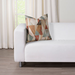 SISCOVERS Geometric Reversible Throw Pillow