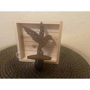 RUSTIC EXPRESSIONS ART Metal Night Light