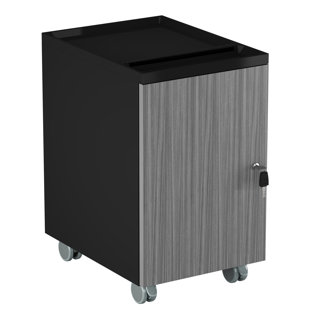 ALFA FURNISHING 14.76'' Wide 1 -Drawer Mobile File Cabinet