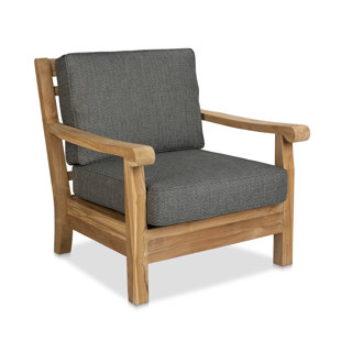 CO9 DESIGN Jackson Teak Patio Chair with Cushions