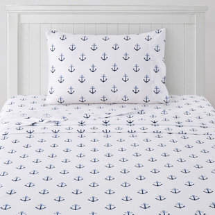 SWEET HOME COLLECTION Anchor Kids Bed Sheet Set