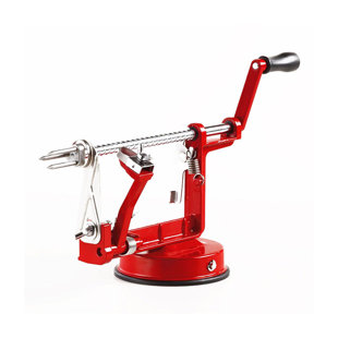 HUBESTSELLER 3 In 1 Fruit Dicer Apple Pear Peeler Slicer Corer Potato Cutter Parer Kitchen