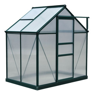 DAKOTA FIELDS Calhoon 6.2 ft W x 4.3 ft D Hobby Greenhouse
