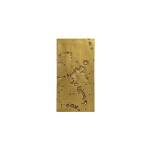 PHILLIPS COLLECTION Splotch Wall Art, Rectangle, Gold Leaf