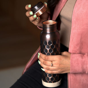 Copperwell 34oz. Copper Water Bottle