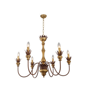 MOTI FURNITURE 6 - Light Classic / Traditional Chandelier