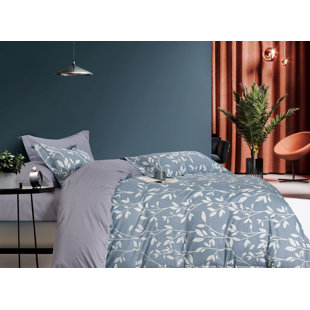 SAY YES BEDDING Cotton Twill Floral Comforter Set