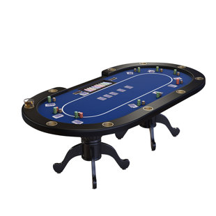 IDS Online Corp 96'' 10 - Player Foldable Poker Table