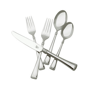 ZWILLING J.A. HENCKELS Twin 45 Piece 18/10 Stainless Steel Flatware Set, Service for 8