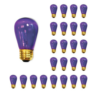 BULBRITE INDUSTRIES 11 Watt S14 E26/Medium (Standard) Dimmable Incandescent Bulb (Set of 25)