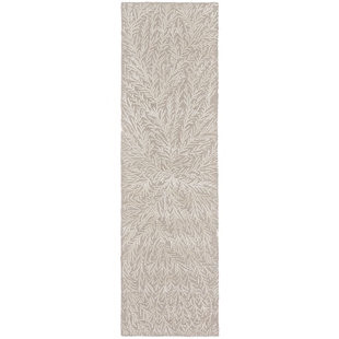 DOVECOVE Donell Star Abstract Taupe Area Rug