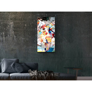 LUXURY DESIGN LIVING On Glass Print