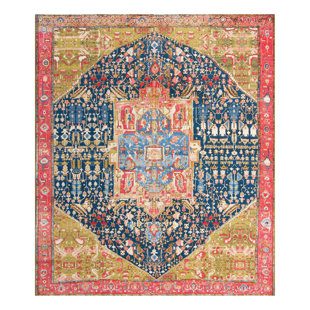 BUNGALOW ROSE Nierman Oriental Indoor / Outdoor Rug