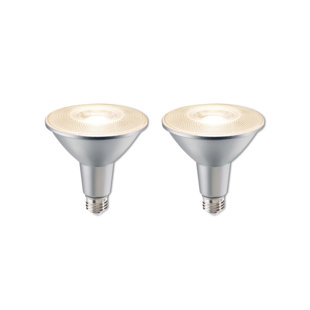 BULBRITE INDUSTRIES 120 Watt Equivalent PAR38 E26/Medium (Standard) Dimmable 2700K LED Bulb (Set of 2)