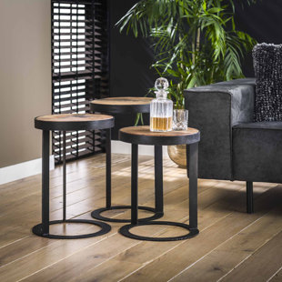 ZIJLISTRA Couchtisch Satz/3 Malte