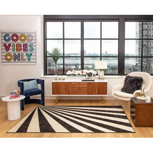 ELIZABETH SUTTON COLLECTION Vera Modern Shooting Star Area Rug