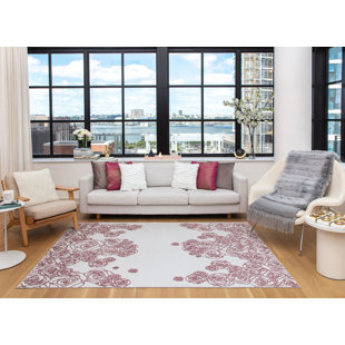 ELIZABETH SUTTON COLLECTION Vera Floral Spring Beauty Area Rug