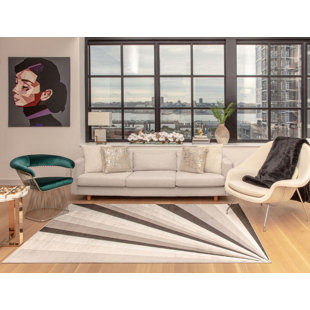 ELIZABETH SUTTON COLLECTION Vera Modern Stellar Shine Area Rug