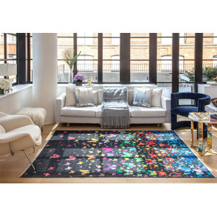 ELIZABETH SUTTON COLLECTION Maisie Modern Winging It Area Rug