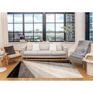 ELIZABETH SUTTON COLLECTION Vera Modern Cloudburst Area Rug