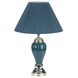 ROSDORF PARK Ewings 27" Ceramic Urn Table Lamp With Empire Shade