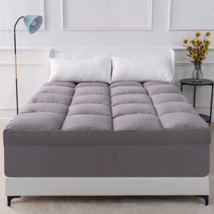 ALWYN HOME 4'' Plush Down Alternative Mattress Topper