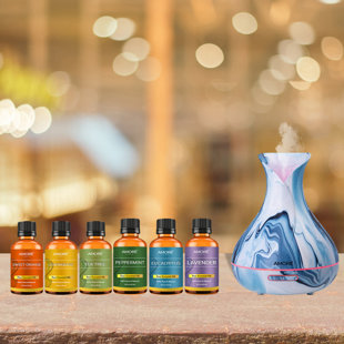 AMORE PARIS Plug-in Essential Oil Diffusers (Set of 7)