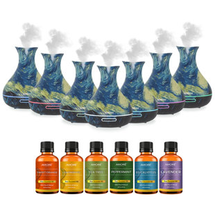 AMORE PARIS Plug-in Essential Oil Diffusers (Set of 7)