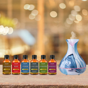 AMORE PARIS Plug-in Essential Oil Diffusers (Set of 7)