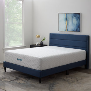 LUCID COMFORT COLLECTION 14'' Medium Memory Foam Mattress