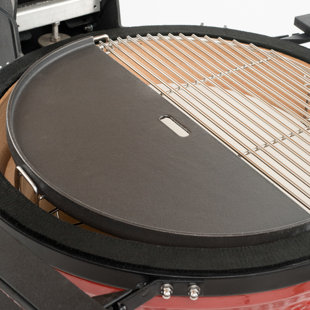 Kamado Joe® Half-Moon Cast Iron Reversible Griddle for Big Joe