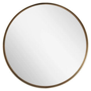 SIGNATURE HARDWARE Palora Oval Bathroom Vanity Mirror