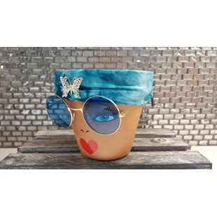 Sassy Soul Sister, Head Face Planter, Planter with Drainage, Planter, Flower Pots, Unique Gift