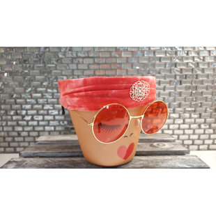 Sassy Soul Sister, Head Face Planter, Planter with Drainage, Planter, Flower Pots, Unique Gift