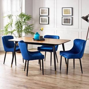 JULIANBOWEN Essgruppe mit 4 Stühlen