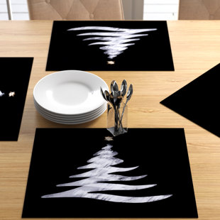 MINT PANTRY® Polyester Geometric Rectangle Placemat (Set of 4)