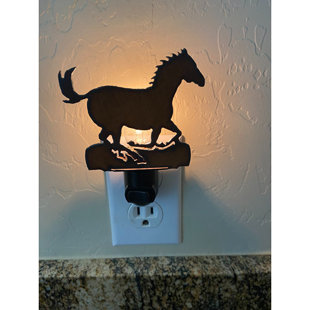 RUSTIC EXPRESSIONS ART Metal Night Light