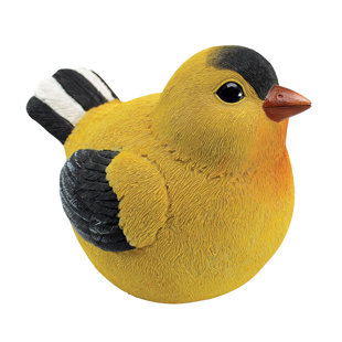 DESIGN TOSCANO Goldfinch Burly Bird Garden Statue