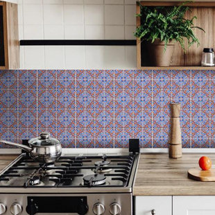 MI ALMA 7" x 7" Vinyl Peel & Stick Mosaic Tile