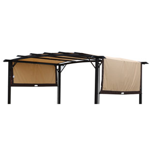 BELLA DEPOT Replacement Canopy Cover for 12x9 Ft Curved Outdoor Pergola Structure without Metal Structure