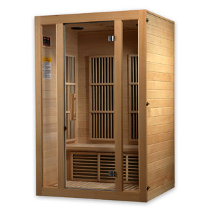 Dynamic Infrared 2 - Person FAR Infrared Sauna in Hemlock