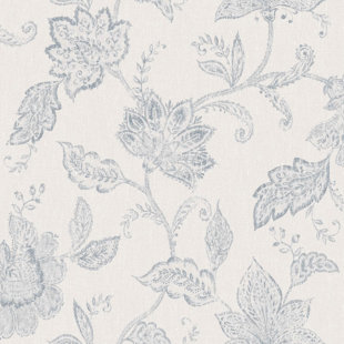 BORASTAPETER Indigo Bloom Wallpaper